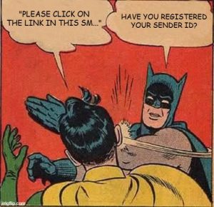 Batman SMS Register