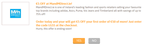 MandMDirect.ie Example